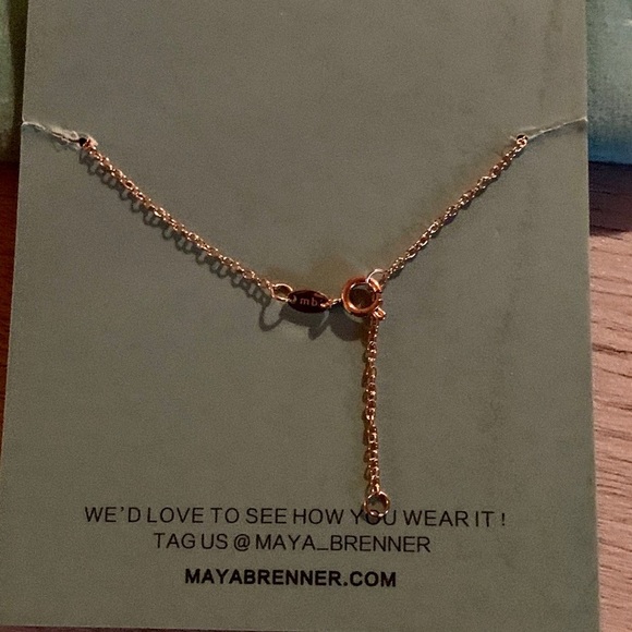 Maya Brenner Gold Ankle Bracelet “LOVE” - Picture 2 of 3